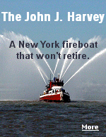 Built in 1931, MV John J. Harvey, at 130 ft and 268 net tons, is among the most powerful fireboats ever in service. 